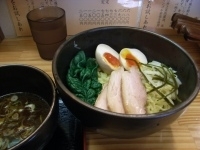 「しろ八つけ麺930円-麺少なめ50円=880円」@旬麺しろ八の写真
