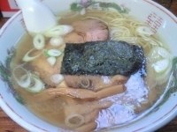 「塩ラーメン（麺かため）」@米屋の写真