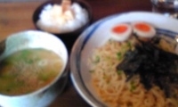 「ゆず塩つけ麺（850円）」@らーめん がんちゃの写真