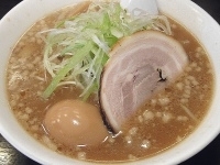 「太閤ラーメン（味付玉子+ねぎ増量トッピング）」@らーめん 太閤の写真