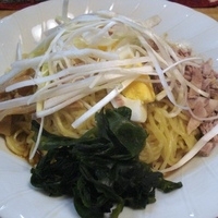 「汁なし油そば 600円」@環七ラーメンの写真