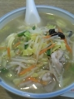 「タンメン（￥600）」@皆楽亭の写真