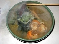 「ほたてらーめん・しお 780円」@函館らーめん  かもめの写真