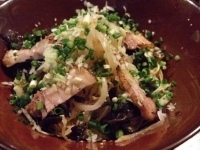 「黒豚燻辛油麺」@黒豚豚骨らあめん Bamboo!Youngの写真