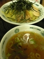 「和風つけ麺（￥490）」@日高屋 六本木店の写真