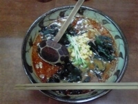 「火吹ワカメ ￥820 +大盛￥100（太麺）」@味噌一 中目黒店の写真