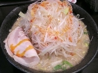 「ネギらーめん」@豚骨らーめん 香味亭の写真