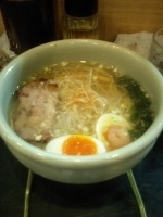 「塩玉らーめん」@ひるがおの写真