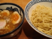 「特製つけめん 太麺」@中華そば 青葉 北千住丸井店の写真