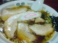 「支那そば（小）+チャーシュー」@白河中華そばの写真