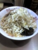 「らーめん+野菜、玉ネギ（730円也）」@ら〜めん ぽっぽっ屋 本店の写真