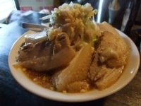 「円熟麺中盛（肉しょうゆらーめん）+チャーシュートッピング」@円熟屋 昭和店の写真