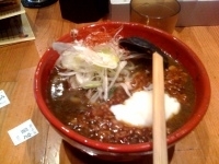 「期間限定 味噌タンタン麺」@黒味噌らーめん 初代けいすけ 品川店の写真