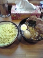 「あつチャーシュー（中盛）+メンマ+煮玉子」@麺屋ごとうの写真