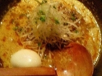 「坦々麺（780円）・味付け卵（クーポン使用）」@麺酒場 でめきんの写真