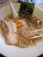 「ラーメン（細麺）700円」@信濃神麺 烈士洵名の写真