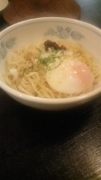 「光麺+温泉玉子」@13湯麺の写真