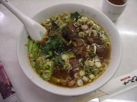 「台湾牛肉麺」@萬和樓の写真