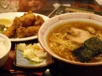 「からあげセット￥976」@らーめん げんき屋 ひたちなか店の写真