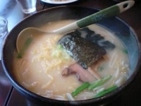 「白味噌ラーメン+ランチセットB 650円+50円」@阿里香の写真