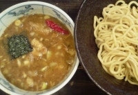 「かれつけ麺 並盛+半肉」@狼煙 〜NOROSHI〜の写真