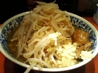 「ラーメン（野菜普通+ニンニク）」@麺香房 暖々の写真