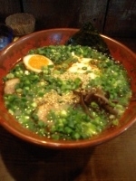 「ラーメン ネギ チーズ」@分田上の写真