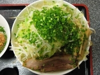 「あっさり塩中華そば（￥630）+大盛り野菜（￥150）+青葱（￥」@美味食間 くわ田の写真