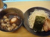 「正油つけ麺+煮玉子」@麺処 一久の写真