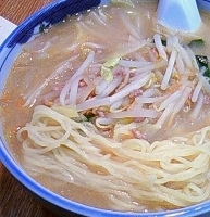 「味噌ラーメン （650円）」@皆楽亭の写真