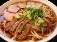 「中華そば（大）（太麺）」@中華そば さるぱぱの写真