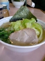 「キャベツラーメン 麺固」@ラーメン 中島家の写真