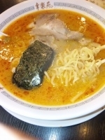 「味噌ラーメン+辛しトッピング 409円+105円=514円」@幸楽苑 我孫子店の写真