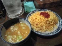 「辛つけそば（大盛り） 850円」@麺彩房 西日暮里店の写真