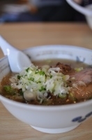 「ネギチャーシュー麺」@手打ラーメン 長八の写真