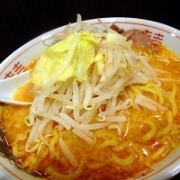 「K21味噌ラーメン（650円）」@麺豪Kの写真