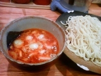 「辛味つけめん 中盛り」@つけ麺屋 やすべえ 新宿店の写真
