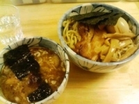 「特製つけ麺大盛」@自家製麺 然の写真