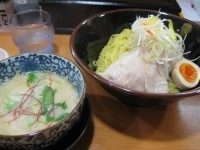 「鶏塩つけ麺」@ら〜麺 なかにしの写真