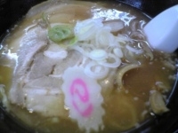 「醤油チャーシュー麺+ライス」@にぼしらーめん日暮里一代の写真