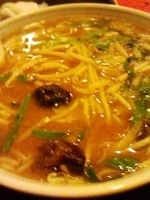 「味噌ラーメン800円」@満州里菜館の写真