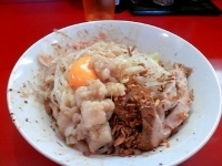 「まぜそば」@ジャンクガレッジ 東大宮店の写真