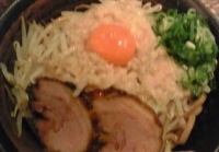 「【限定】ガツンと男のまぜそば（800円）」@らーめん 瞠 恵比寿店の写真