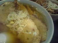 「チャーシューめん830円+蔵八セット450円」@手打ちラーメン蔵八 鹿沼店の写真