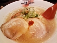 「白玉ラーメン+ライス」@津津 北野坂店の写真