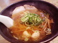 「醤油らーめん+半ちゃんセット」@らーめん屋 段七の写真