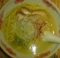 「鶏白湯ラーメン」@麺・酒処 ぶらりの写真
