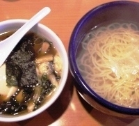 「特製つけざる大盛780円+替え玉（半玉）100円+味玉サービス」@つけ麺処 くっちゃいな 鴨宮店の写真