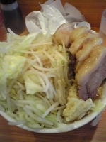 「小ブタ（ニンニクカラメ）」@ラーメン二郎 八王子野猿街道店2の写真