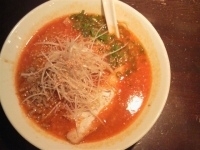 「辛濃坦坦麺」@節骨麺たいぞう 池袋本店の写真